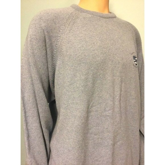 Mens Blue Lyle & Scott Simpsons Golf Shop Carnoustie Pullover Crew Sweater 2XL - Picture 3 of 12